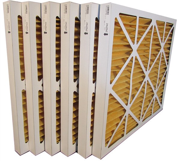 24x28x2 GeoPure Geothermal MERV 11 Air Filter (Pack of 6)